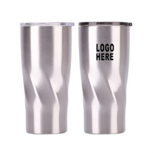 30 oz Twisted Tumbler Double Wall Insulated Travel Mug