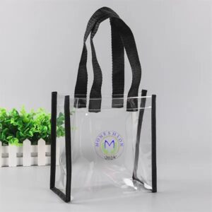 Transparent Bordered Tote Bag