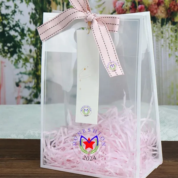 Transparent Bordered Tote Bag