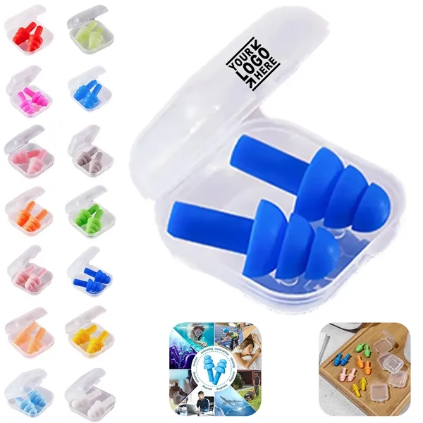 Christmas Tree Swimming Earplugs