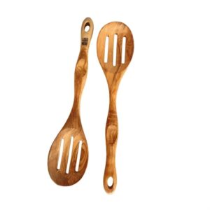 Wooden Slotted Kitchen Cooking Spatula