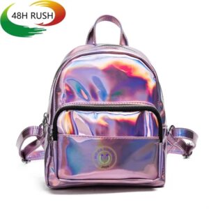 Laser Shoulder Bag W/ Zipper