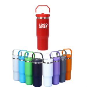 30 oz Insulated Stainless Steel Tumbler with Handle