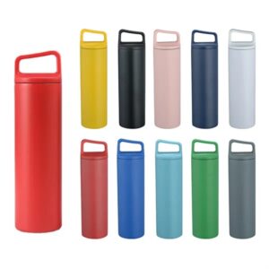 20oz Stemless Insulated Stainless Steel Tumbler w Handle Lid