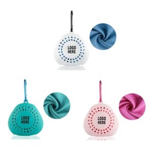 Large Triangular Cold Washcloth Quick Drying Portable Towels