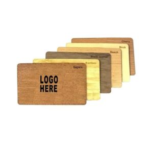 Wooden RFID Blocking NFC Card