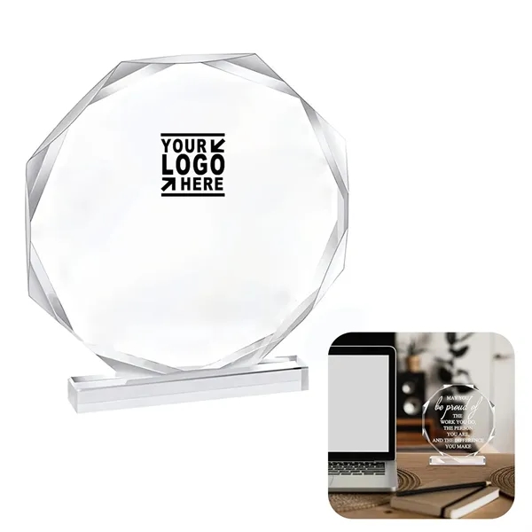 Round Acrylic Trophy