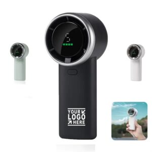 Digital Display Turbo Handle Fan