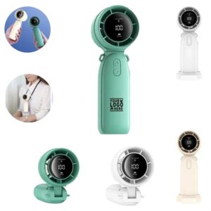 Display Folding Handle Fan