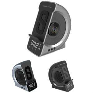 4 in 1 Bluetooth SpeakerandPhone HolderandPower BankandAlarm Clock