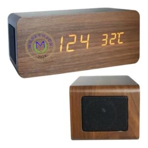 4 in 1 Wireless Charger, Speaker, Temperature Display, Clock
