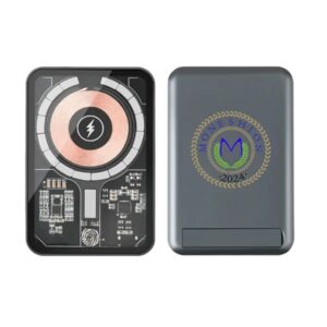 10000mAh Wireless Power Bank w/ MagnetandFingerprint System
