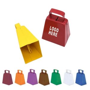 Large Handheld Metal Cow Bell