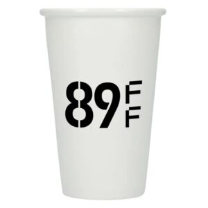 Dimple Double Wall Ceramic Cup 10oz