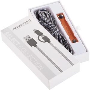 Paramount 3-in-1 Fabric Charging Cable