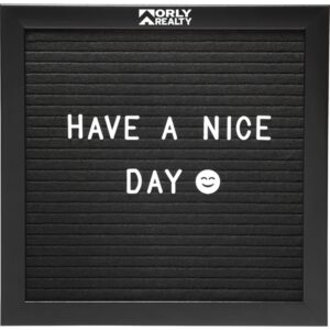 Felt Board with Letters