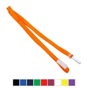 3/8" Blank Tube Breakaway Lanyard and Narrow Plastic hook