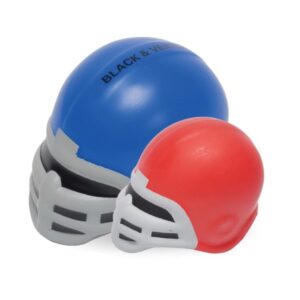 Football helmet stress reliever