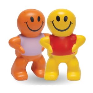 Smiley captain shaped stress reliever
