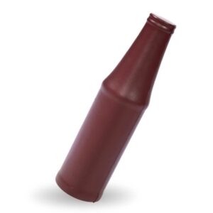 Beer bottle shaped stress reliever