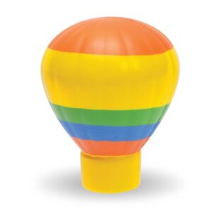 Hot air balloon shaped stress reliever