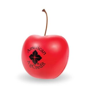Red cherry shaped stress reliever