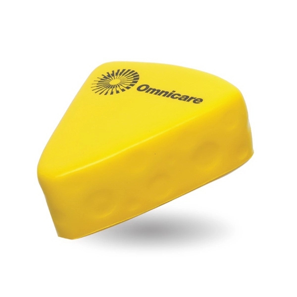 Cheese shaped stress reliever