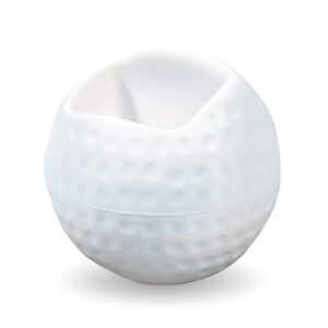 Golf ball cell phone holder stress reliever