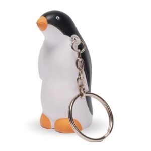 Penguin key chain and stress reliever