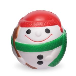 Snowman ball stress reliever