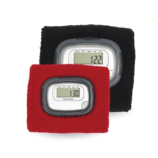 2.25" x 1.75" x 0.5" Pedometer Step Counter