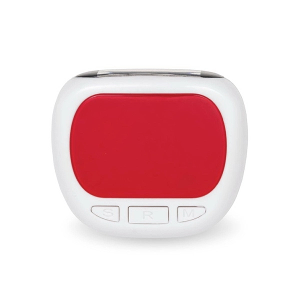 1.75" x 1.5" x 0.75" Pedometer Step Counter