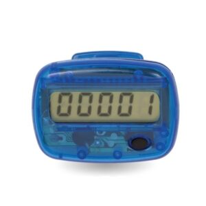 1.75" x 1.25" x 0.5" Pedometer Step Counter