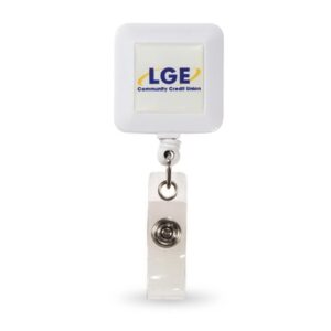 1 1/4" x 1 1/4" Square Shape Badge Retriever