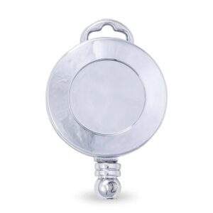 1 3/8" x 1 1/4" Round Shape Badge Retriever