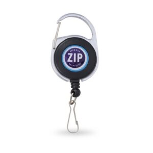 2" x 1 3/8" Round Shape Badge Retriever