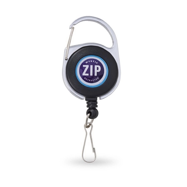 2" x 1 3/8" Round Shape Badge Retriever