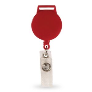 1 3/8" x 1 1/4" Round Shape Badge Retriever