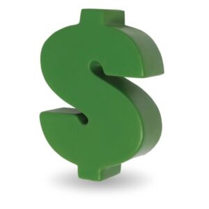 Dollar Sign Stress Reliever