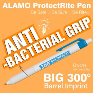 Alamo™ ProtectRite Antibacterial with Opaque Clips