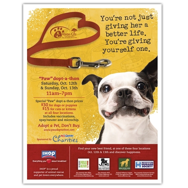 Single Sided Flyers (No Bleed) 28# Text