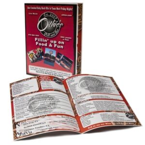 Half Fold Menu