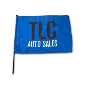 Waving Rally Flag 75D Polyester