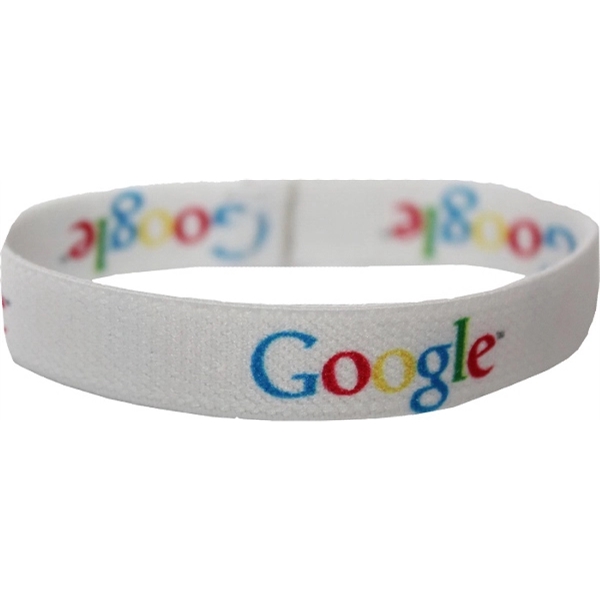 Wristband 7.5 x 1" Stretch Poly Dye Sub (Domestic Product)