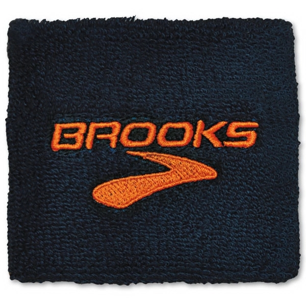 Low Pile Heavyweight Cotton Wristband with Direct Embroidery