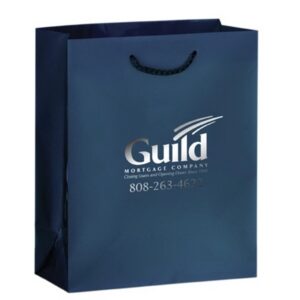 Matte Laminated Euro Tote Bag - Foil Stamp
