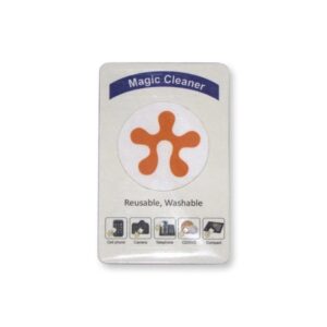 Magic Screen Cleaner 1.5" Round  Custom Card