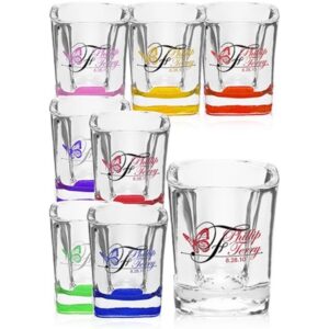 2 oz. Square Shot Glasses