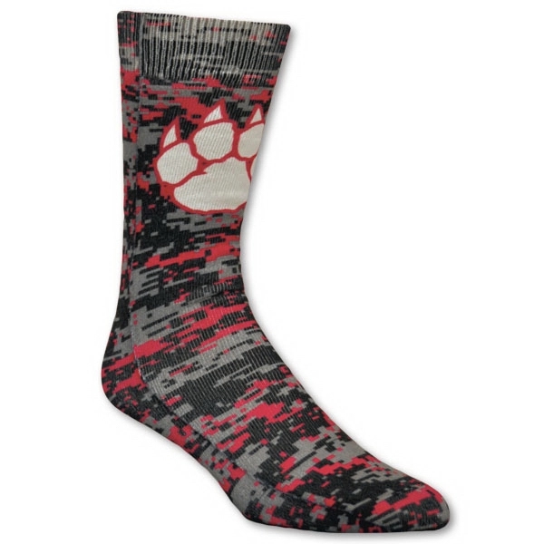 Made in the USA Cushion Tube Socks w/ Full Color Sublimation