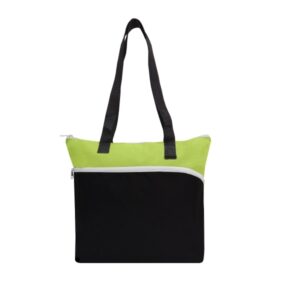 Large Front Zipper Tote